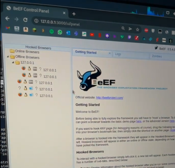 BEef Browser Exploitation